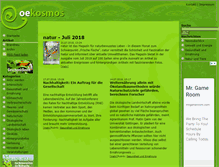 Tablet Screenshot of oekosmos.de